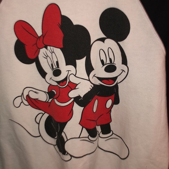 Disney Mickey and Minnie Sweatshirts Jr Size L - Picture 2 of 6